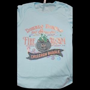 NWT Womans Crew Neck Large Double ToilTrouble T Shirt